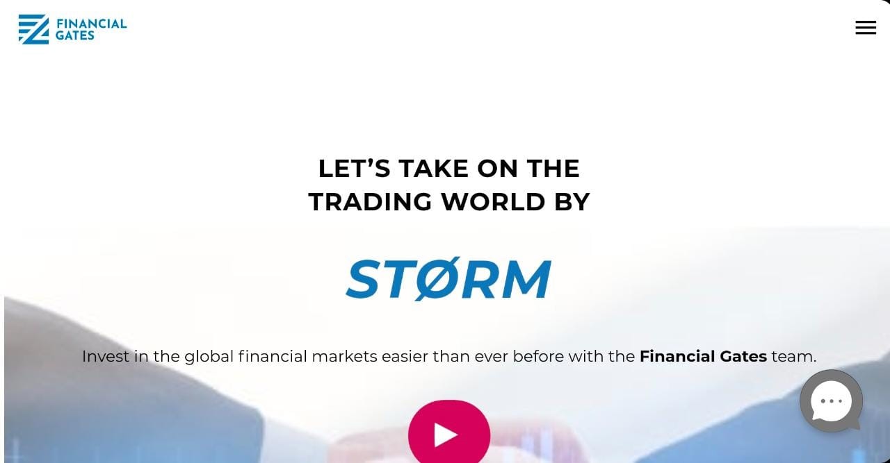 FinancialGates homepage