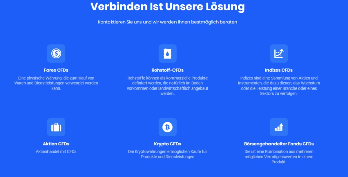 StoxDC Angebot von Vermögenswerten