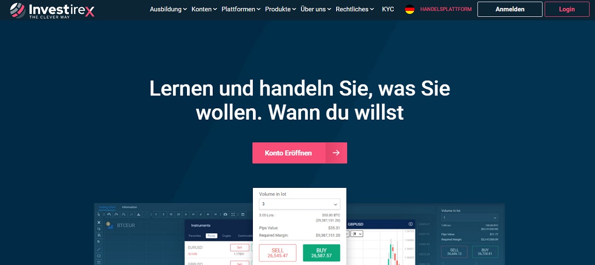 Investirex Startseite