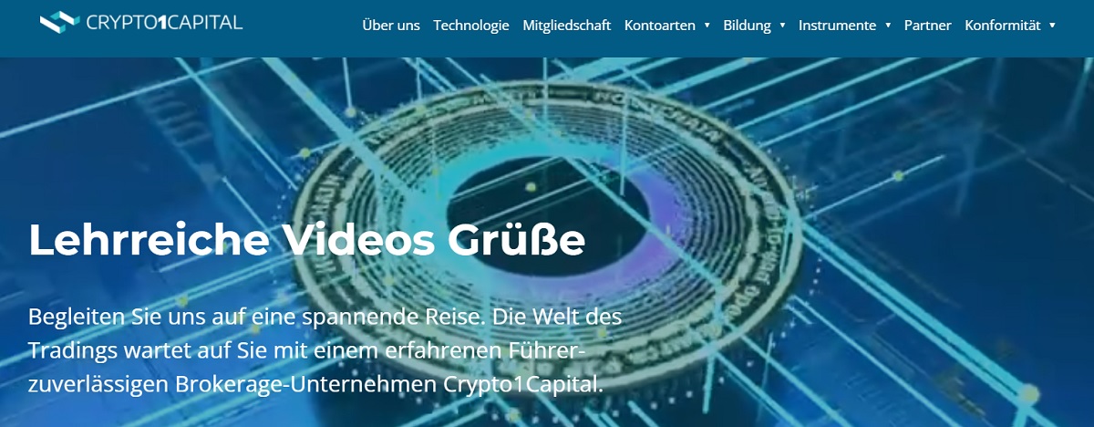 Crypto1Capital Startseite