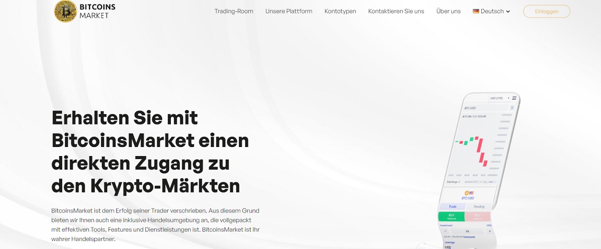 Bitcoins Market Startseite
