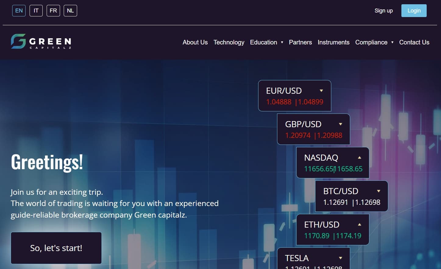 Green Capitalz startseite