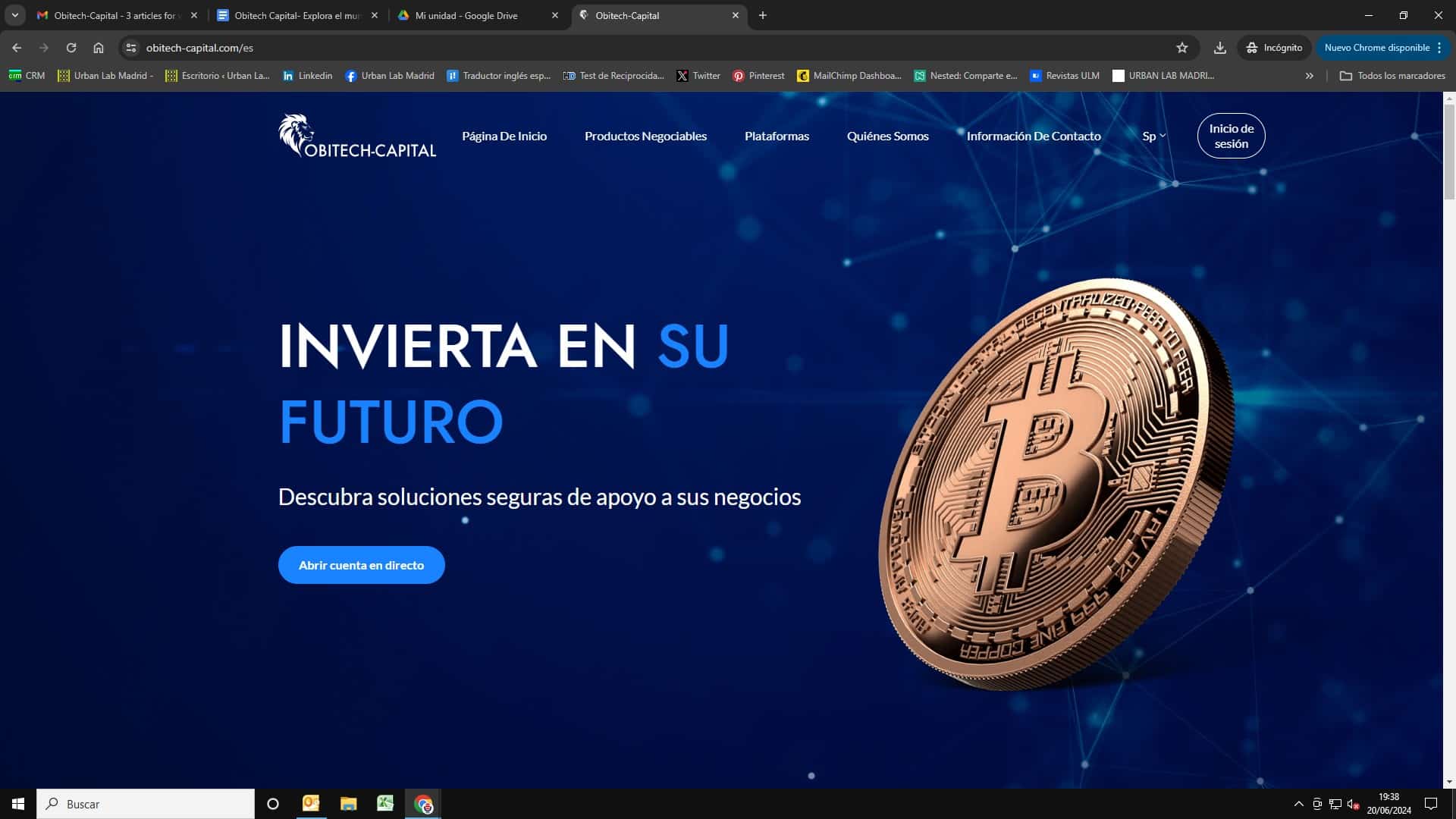 Invertir en Obitech Capital