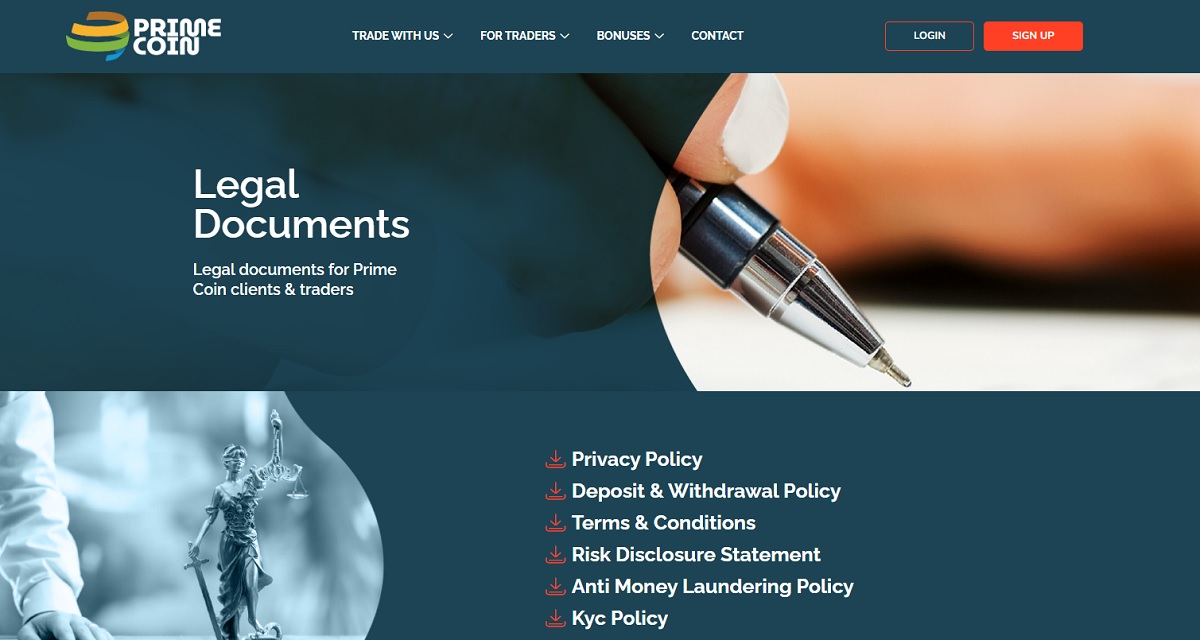 Compliance and Legal Nature of Prime-Coin