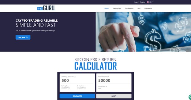 MrGuru crypto broker