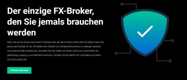 Globe Invest Hub Angebotsvielfalt für schnellen Handel