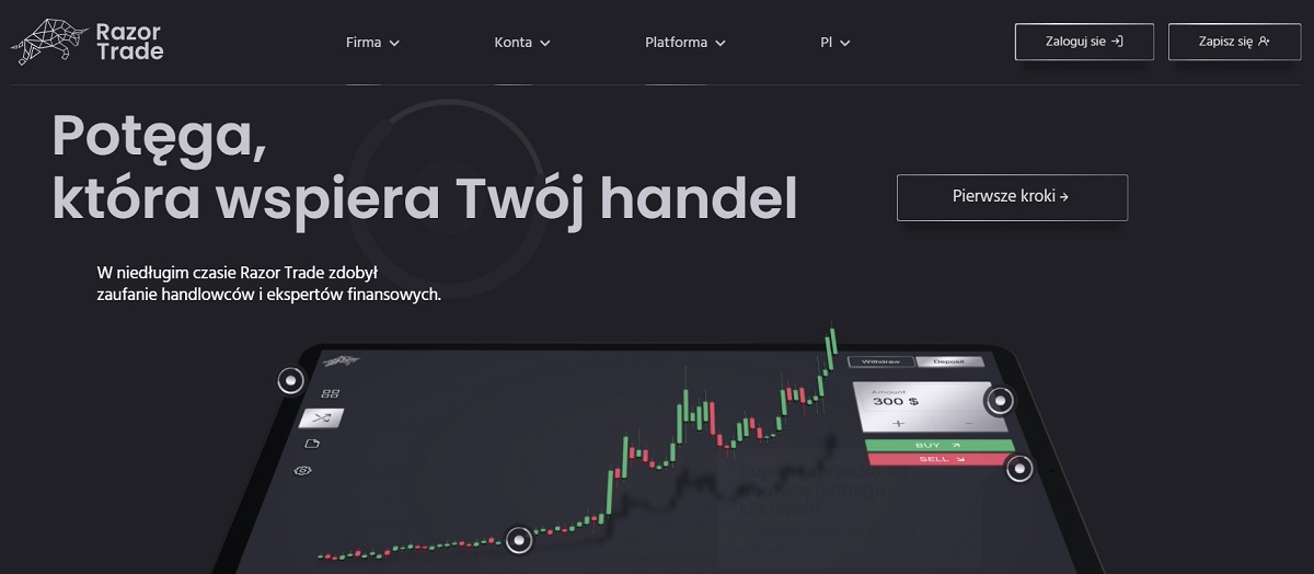 Razor Trade strona główna