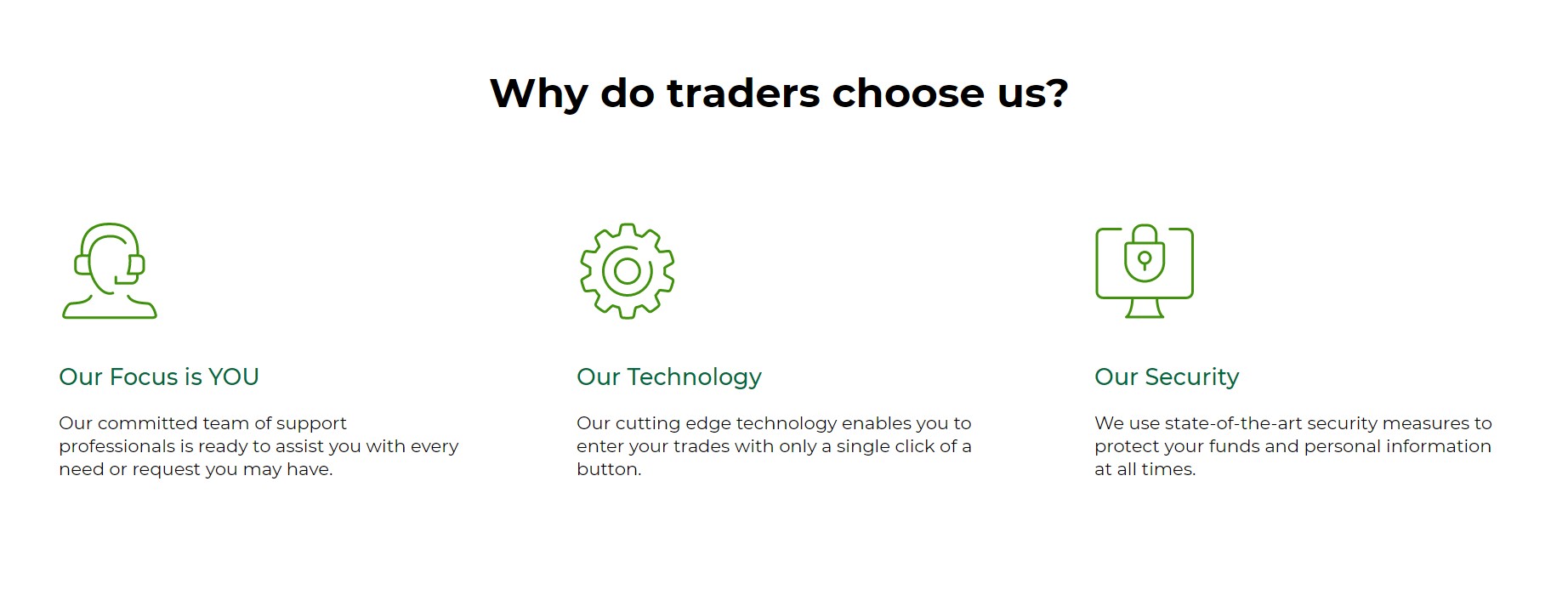 The brand offers several advantages over other brands