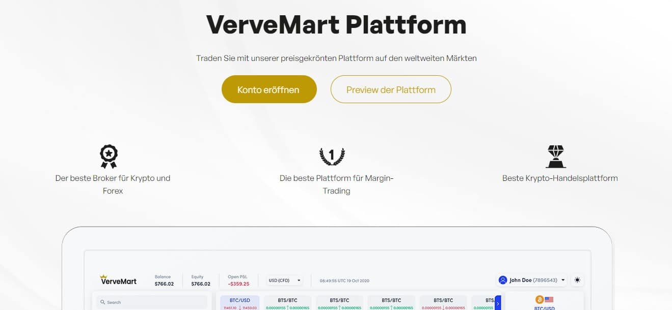VerveMart Brokerplattform