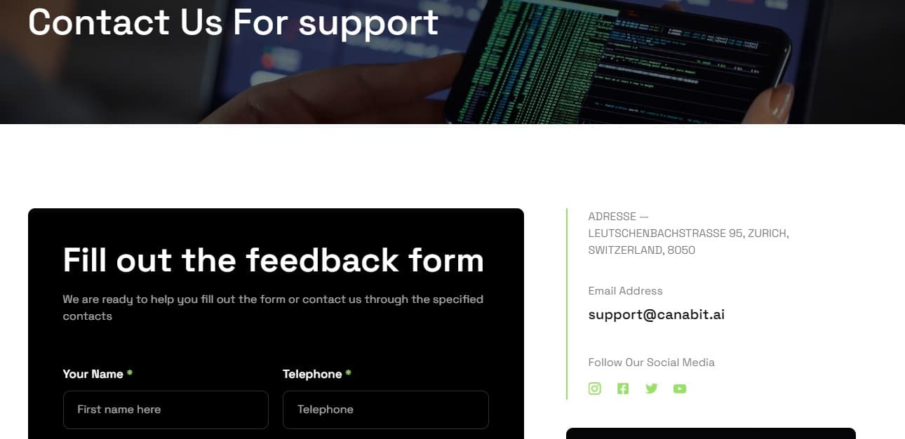 CanaBit.AI Customer Service