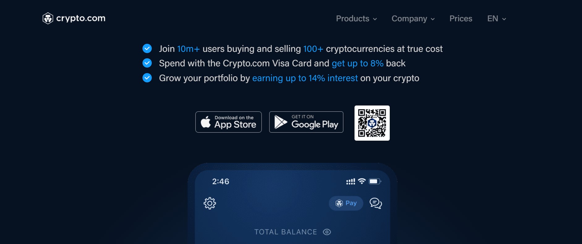 Crypto.com website