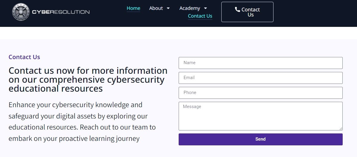 Cyberesolution Customer Support