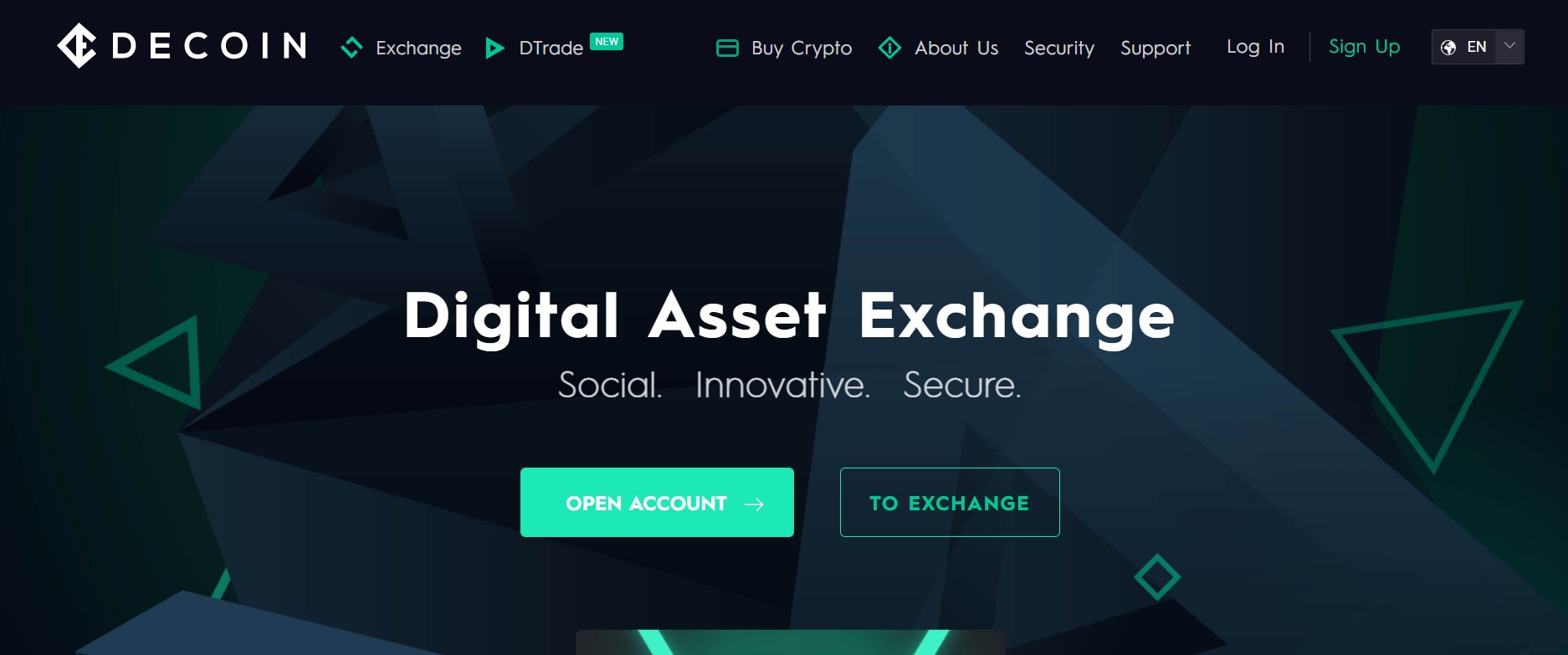 Decoin website