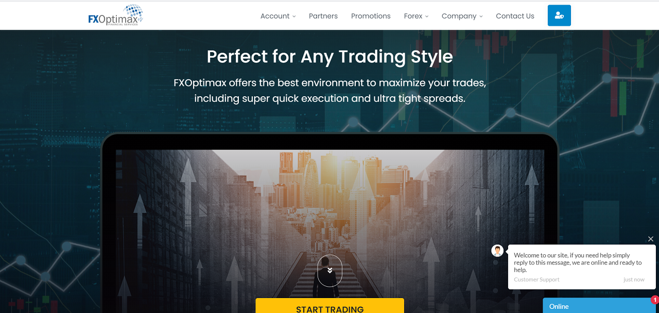 FXOptimax website