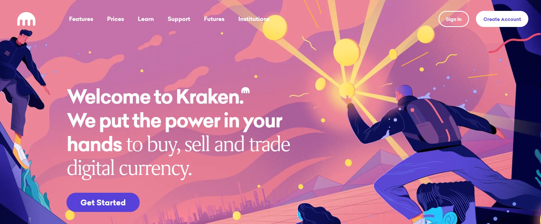 Kraken website