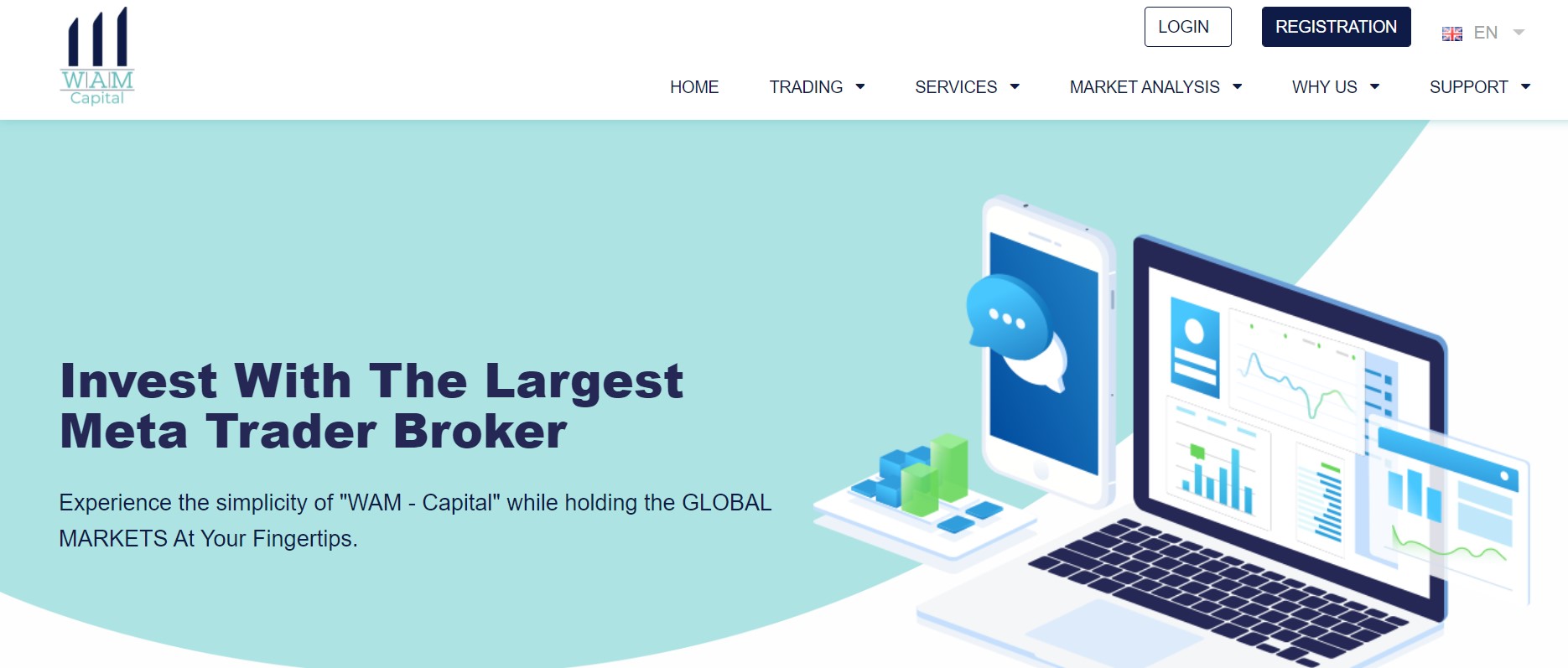 Wam-Capital website