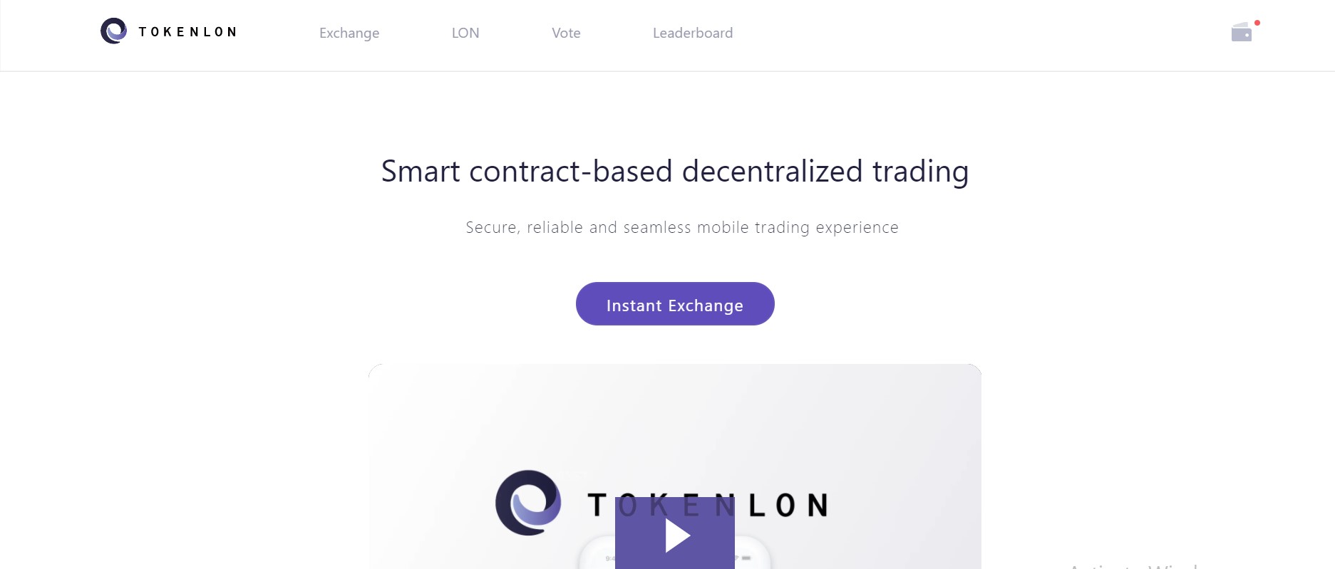 Tokenlon website