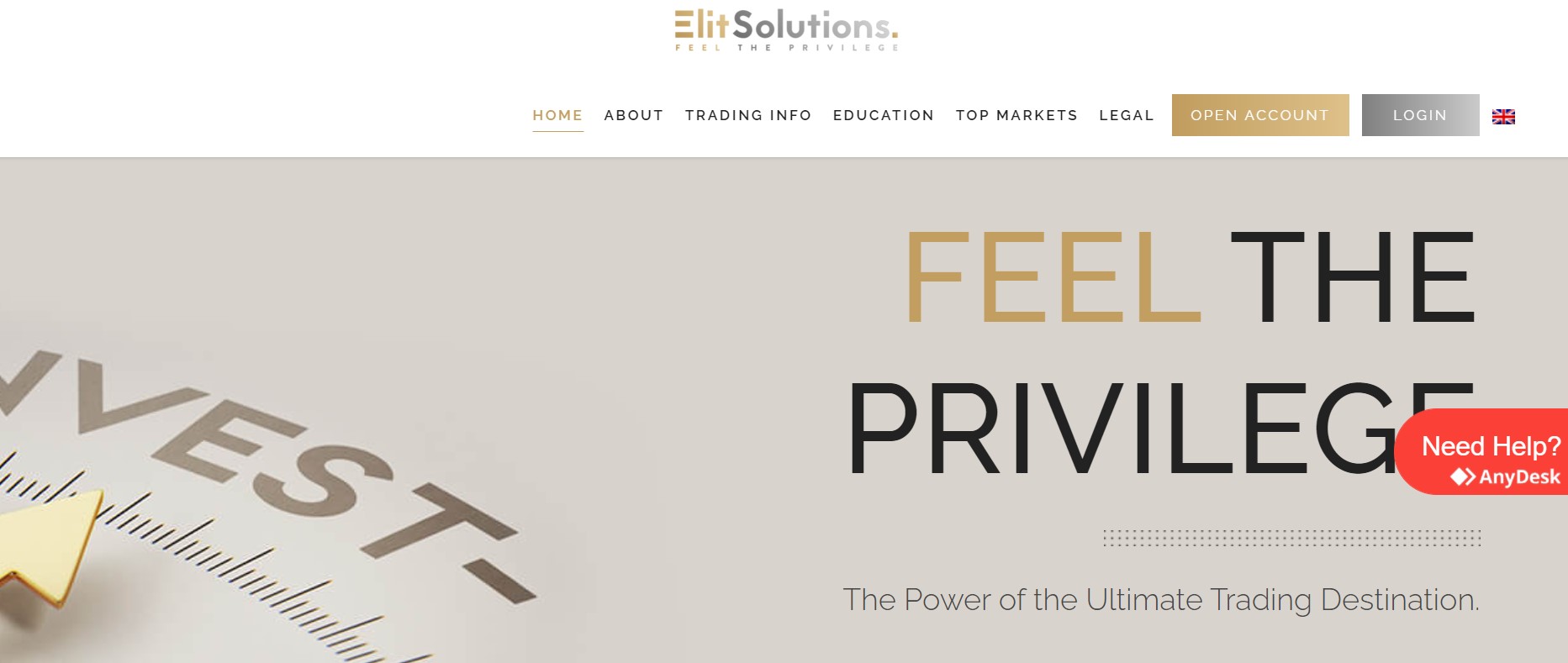 ElitSolutions website