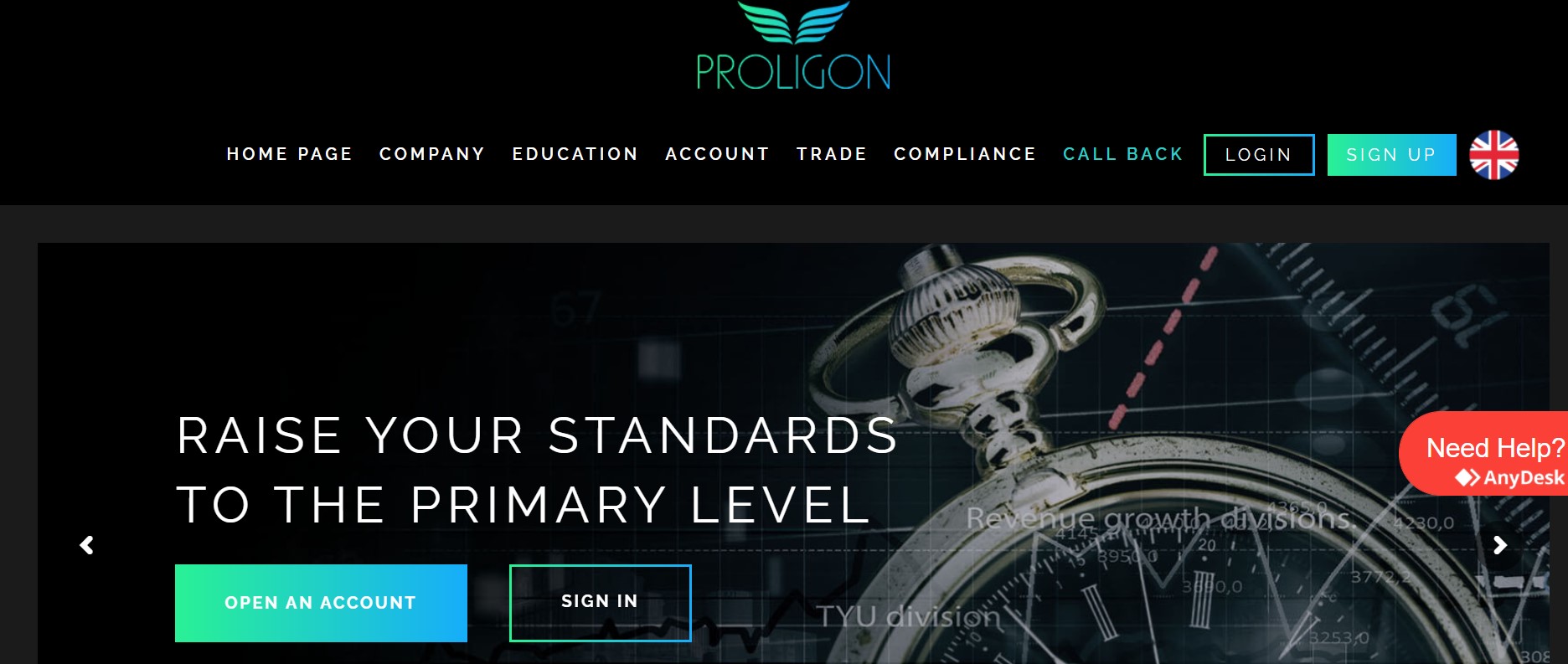 Proligon website