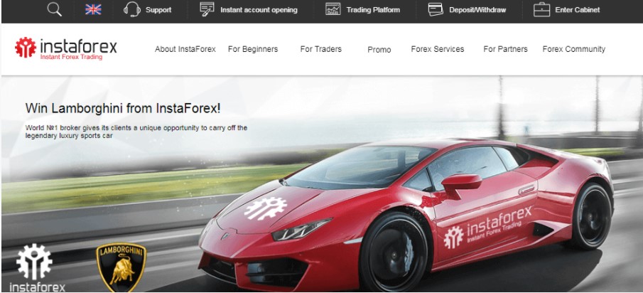 InstaForex website