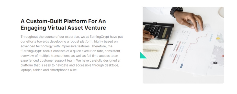 EarningCrypt trading software