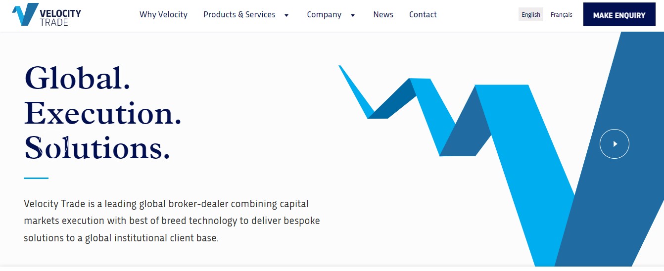 Velocity Trade website
