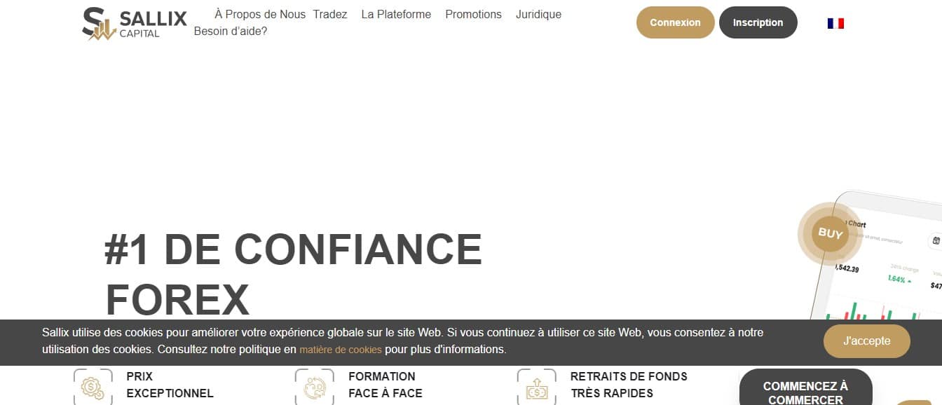 Sallix Capital website