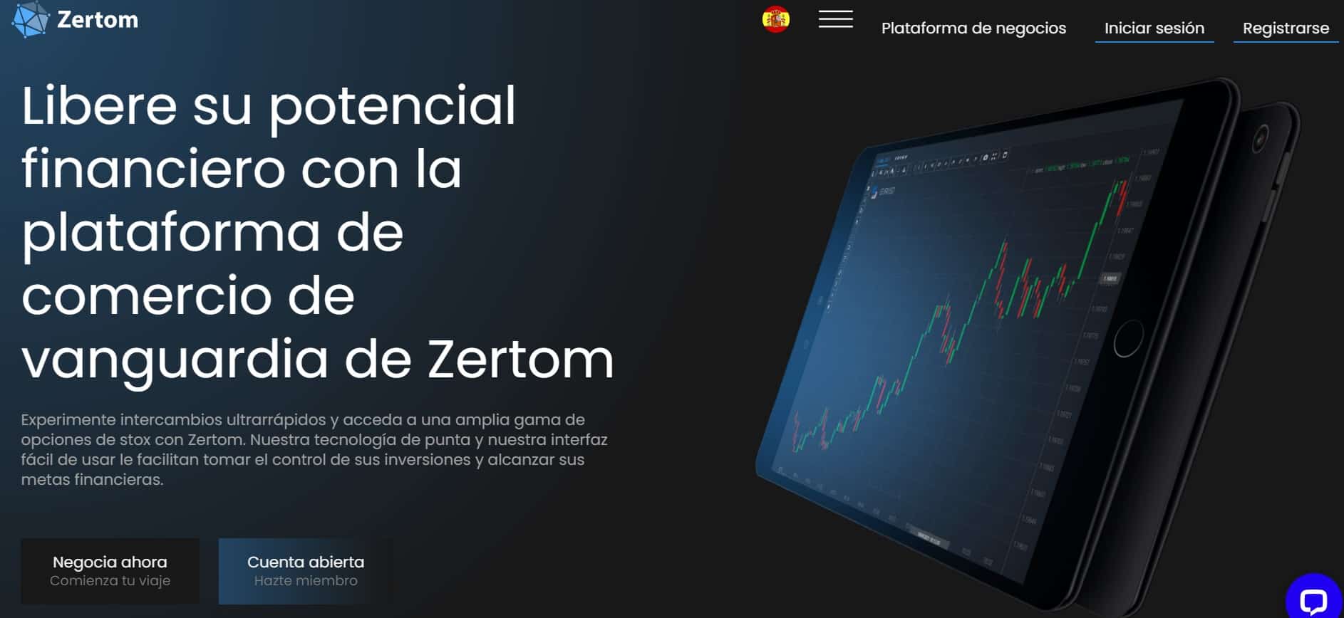 Zertom website