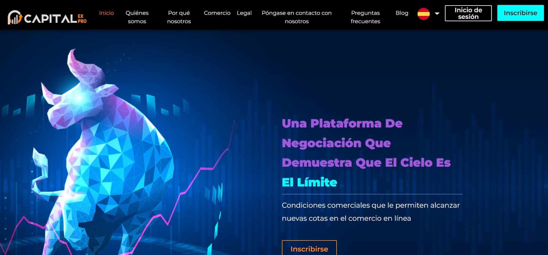 Capitalex Pro website