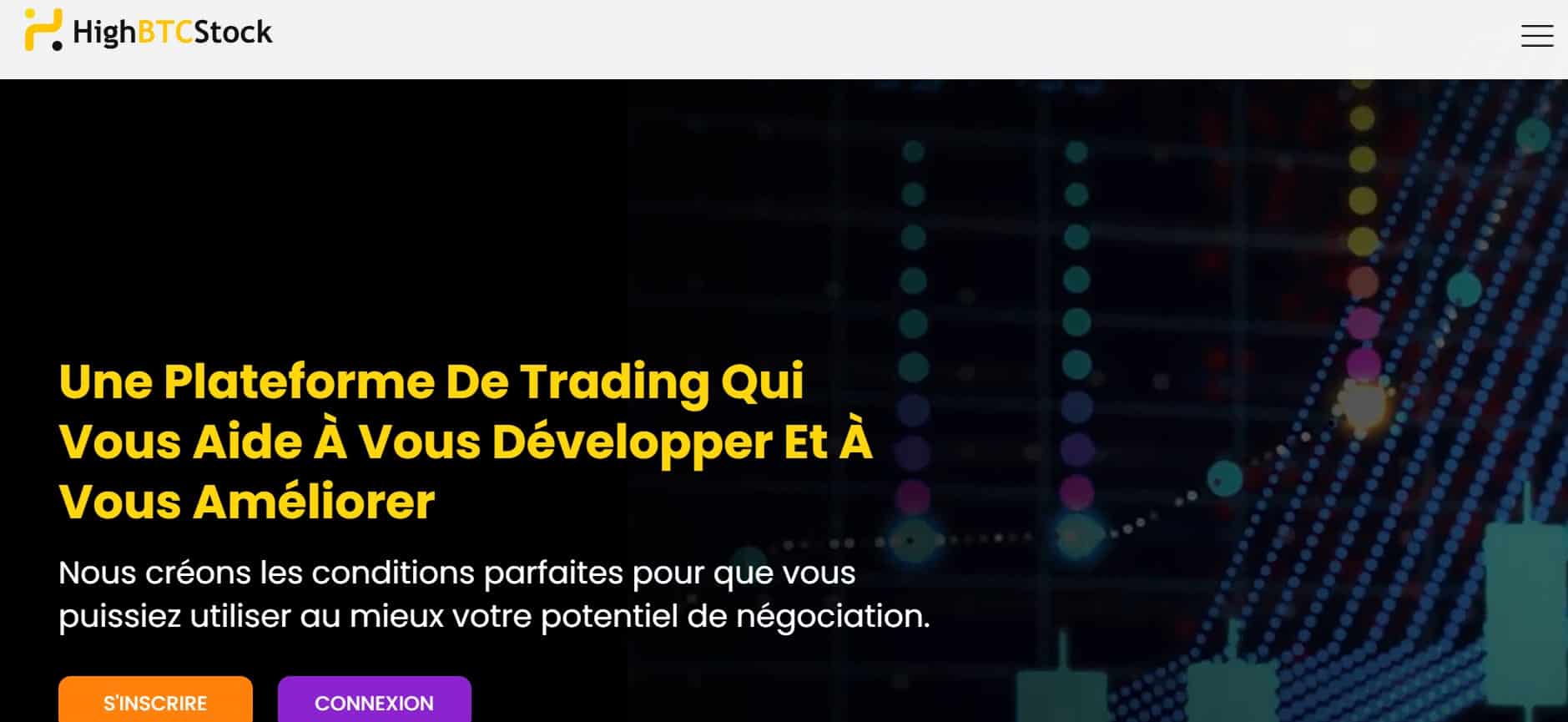 High BTC Stock website