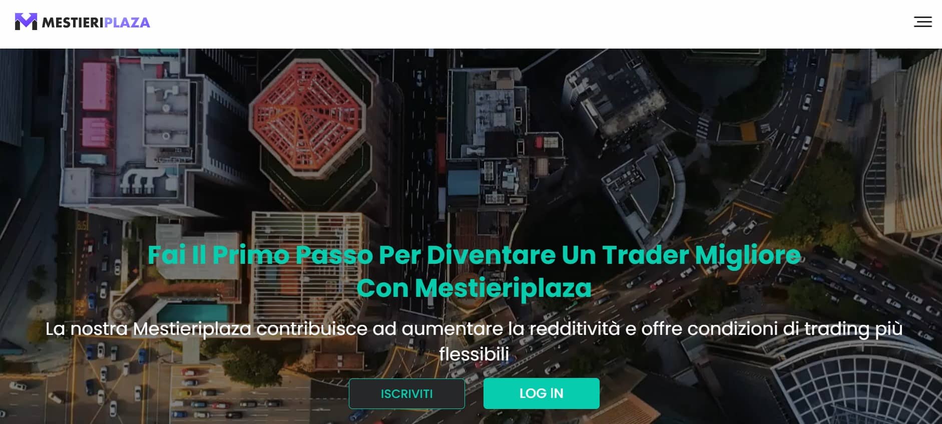 Mestieri Plaza website