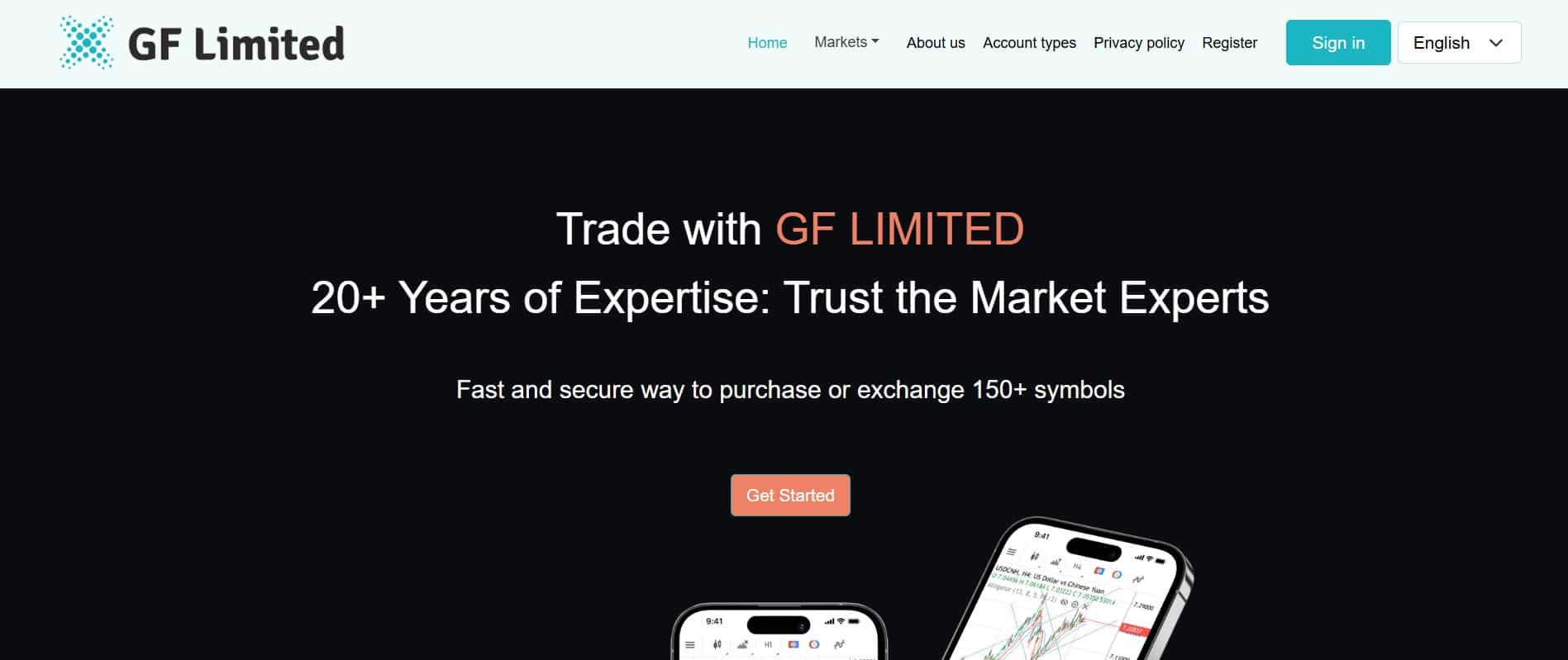 GF Limited website