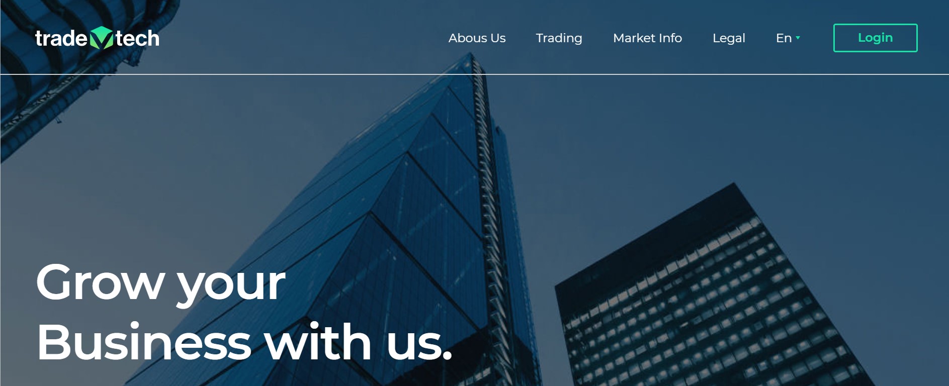 TradeVtech website