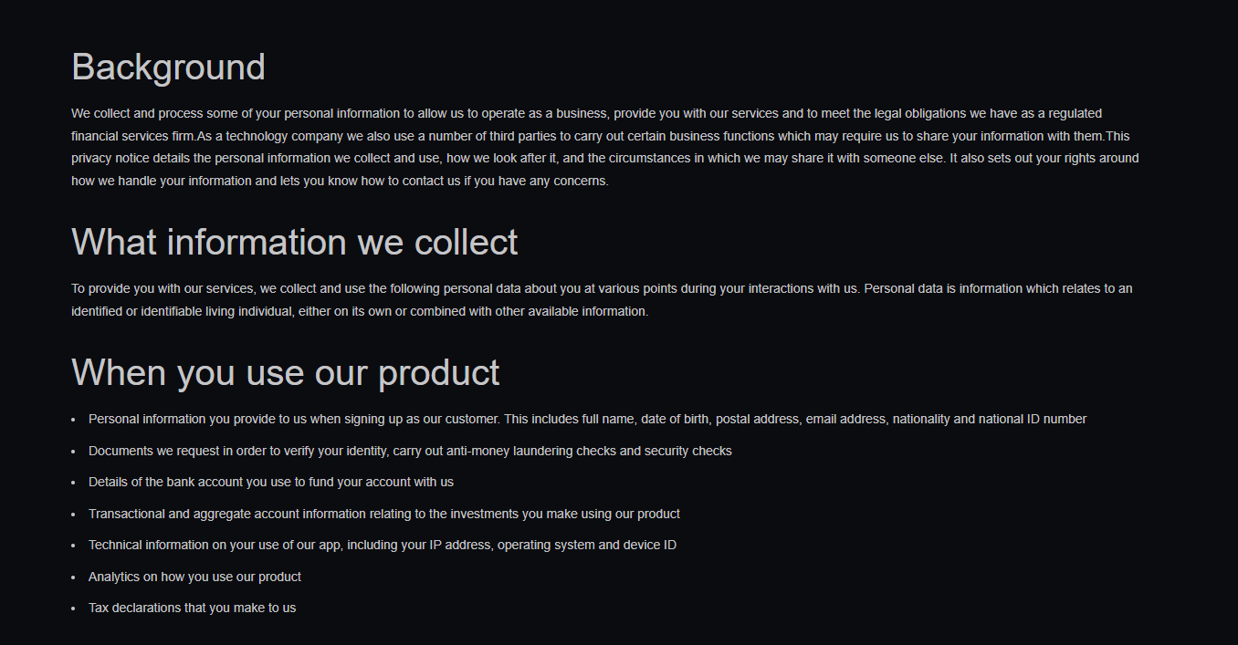 WS Group Privacy Policy