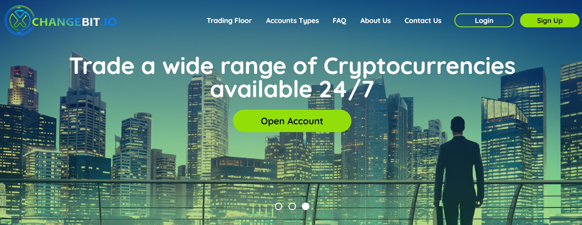 Xchangebit.io website